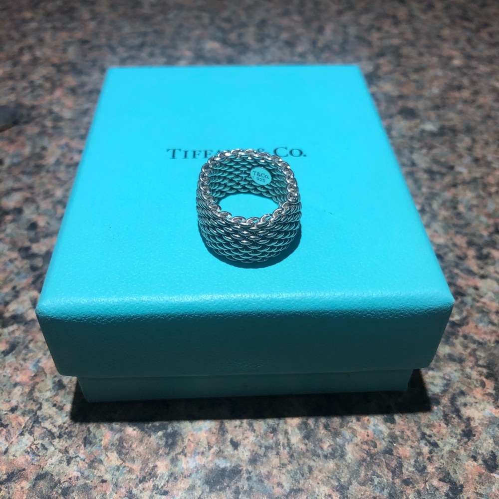 Tiffany & Co mesh ring